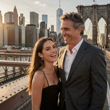 Portrait of Lisa & Ralph
