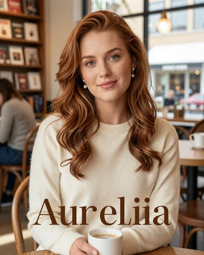 Aurelia, verified LuxyMeet sugar baby member at River Oaks Houston cafe