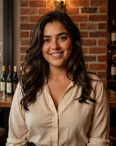 Valentina, verified LuxyMeet sugar baby member at Bishop Arts Dallas wine bar