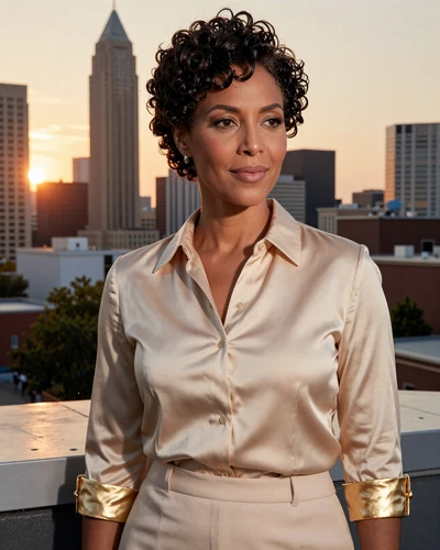 Simone, verified LuxyMeet cougar member, surgeon from Atlanta on Buckhead rooftop