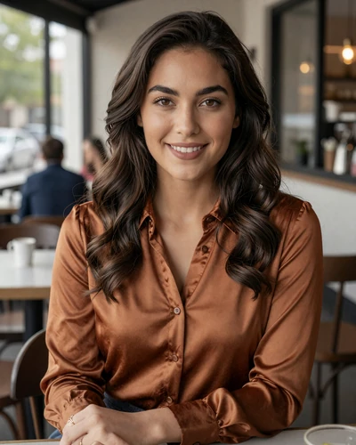 Sienna, verified LuxyMeet member at Cherry Creek Denver cafe
