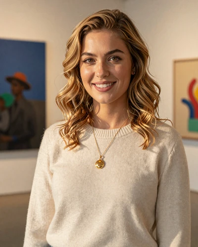 Olivia, verified LuxyMeet Columbus member at Short North gallery