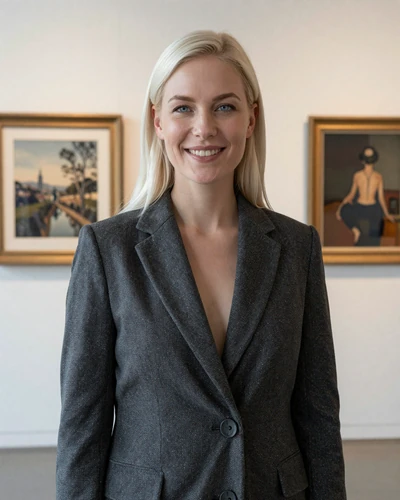 Nora, verified LuxyMeet member at RiNo Art District Denver gallery